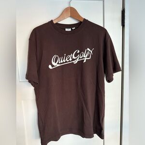 Quiet golf t shirt